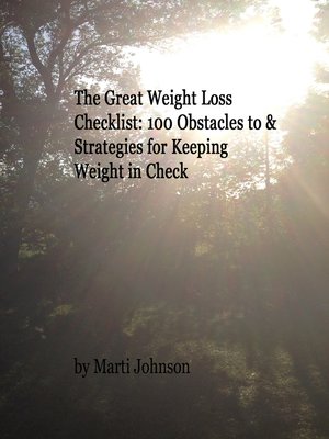 cover image of The Great Weight Loss Checklist